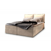 Čalúnená posteľ boxspring LINTO - monolith 02 / 140x200