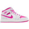 Nike Módne tenisky Jordan 1 Mid Fire Pink (GS) Ružová