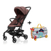 Kočík Zopa Jet + kufrík Pack&Ride ZADARMO Farba: Amber Brown