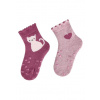 ABS Lezoucí protiskluzové ponožky Kočička ( sada 2ks) vel.15/16 (8112521)