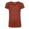 Ortovox dámske tričko 150 Cool Mountain Face T-shirt W | farba: clay orange blend, veľkosť: M