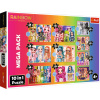 Puzzle 10v1 Kolekcia módnych bábik/Rainbow high