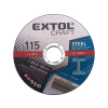 Hrubé kotúče na kov (5ks) EXTOL CRAFT o 115x1x22,2 mm