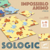 DJECO Sologic: Zvieratká (Hlavolam Impossiblo - takmer nemožné vyriešiť)