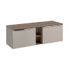 ArtCom Kúpeľňová skrinka s doskou SANTA Fe Taupe D140/1 | 140 cm