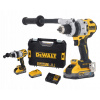 Aku Vŕtačka s príklepom 18V XR, DeWalt [DCD1007H2T-QW] 2x5,0Ah