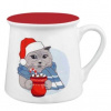 TORO Vianočný keramický hrnček mačka 310 ml