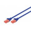 DIGITUS Digitus DK-1617-050/B sieťový kábel Modrá 5 m Cat6 U/UTP (UTP) (DK-1617-050/B)