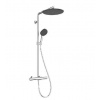 Hansgrohe Raindance Alive S Puro - Sprchový set s termostatom, 21x34 cm, 3 prúdy, chróm 24592000