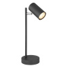 Globo 57910TB stolné svietidlo Robby 1x5W | GU10 - čierna
