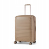 Plastový kufor ROCK Astrid M - béžový