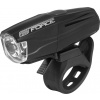 světlo přední FORCE SHARK 500LM USB, černé