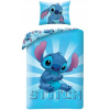 Halantex Modré bavlna obliečky Stitch motív z rozprávky Lilo & Stitch 100% bavlna 70x90 140x200