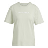 adidas Terrex Classic Logo dámske tričko Linen Green 12 (M)