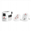 Cestovný adaptér SKROSS PRO+ USB AC30PD, univerzálny, uzemnený, USB A+C 30W PD