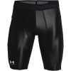 Under Armour Armour Ua Hg Isochill Long Shorts Baselayer Legging Mens Black/White 2XL