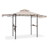 Blumfeldt Steakhouse Wings, altánok, 244 x 260 x 152 cm, 160 g/m², polyester, oceľ, béžový (GDW28-Steak h wing B)