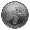 Stříbrná mince 200 Kč k 100. výročí výroby prvního automobilu v Mladé Boleslavi 2005 Standard