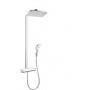 Hansgrohe Sprchový systém Raindance E na stěnu s termostatickou baterií bílá/chrom 27286400