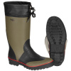 FOX Outdoor topánky gumové HOLIENKY s červeným lemom ZELENÉ/ČIERNE veľ.38
