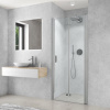 Roth CI PIR 1-krídlové sprchové dvere do niky skladacie 90x200cm Pravé, Brillant/sk.Číre CIPIR090200VPE