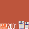 POLYCOL® 321L-593 epoxidová litá podlahovina barevná, sada 20+6 kg Barva (odstín): RAL 2001 - červeno oranžová