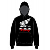 Pánská mikina Fox Honda Fleece Po 2X Black