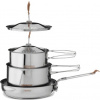 Nádobí PRIMUS CampFire Cookset S.S. Small - šedá Velikost: S