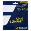Tenisový výplet Babolat RPM Blast 1.25mm + RPM Soft 1.30mm (12 m) - Sivý (1.25 mm/1.30mm)