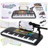 Keyboard Klávesy Klavír s mikrofónom pre deti