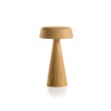 PLUST collection Stolová lampa Fade, nízka, Farba pastelová oranžová