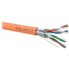 Solarix Kábel CAT6A STP LSOH B2ca-s1,d1,a1 500m/cievka SXKD-6A-STP-LSOH-B2ca