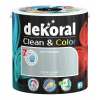 Farba na - Dekoral CLEAN COLOR 2,5L Cold Fire satin (Farba na - Dekoral CLEAN COLOR 2,5L Cold Fire satin)