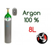 Fľaša Argón 100% 8l plná