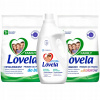 Lovela Hypoalergénny Set: Prací prášok 2x2.1kg + Aviváž 2L