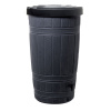 Sud na dažďovú vodu 265L WOODCAN IDWO265-S411 čierny plastový PROSPERPLAST