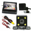 CÚVACIA KAMERA 4 LED DIÓDY MONITOR 4,3'' LCD 12V