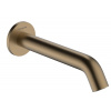 Hansgrohe Tecturis S vaňový výtok pre podomietkové batérie 19,8 cm kartáčovaný Bronz HG 73411140