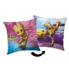 JERRY FABRICS Mikroplyšový vankúšik Groot I am Groot Polyester, 40/40 cm