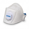 UVEX Respirátor, s ventilkem Uvex, bílý, Universal