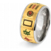 Čínsky znak Mahjong Rotačný krúžok Úzkosť Fidget Rings (Čínsky znak Mahjong Rotačný krúžok Úzkosť Fidget Rings)