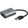 Adaptér ISY IAD-1010-A USB-A - LAN (RJ-45)
