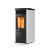 N70 6 / 9 teplovzdušné kachle na pelety Nobis Farba: Biela, Výkon: 6 kW / 9 kW