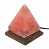 Soľná lampa - LED krištáľová soľná lampa minerálna pyramída (LED krištáľová soľná lampa minerálna pyramída)