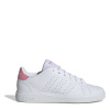 adidas Advantage Base 2.0 Shoes Kids White/Pink 4 (36.5)