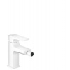 HansGrohe Metropol - Bidetová batéria s výpusťou Push-Open, matná biela 32520700