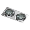 Bodové svetlá, bodové osvetlenie - Azzardo Oprawa Do Zabudowy Ivo Square 2 Aluminium (Bodové svetlá, bodové osvetlenie - Azzardo Oprawa Do Zabudowy Ivo Square 2 Aluminium)