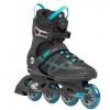 K2 F.I.T. 80 BOA čierno/modré pánske inline korčule IBA US 6,5 / UK 5,5 / EU 39 (VÝPREDAJ)
