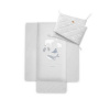 bonjourbébé 2-dielna bavlnená súprava do postieľky Polaris Grey 0m+