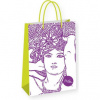 Darčeková taška Alfons Mucha - Amethyst, Fresh Collection, veľká
